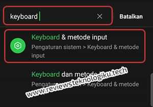 pengaturan keyboard