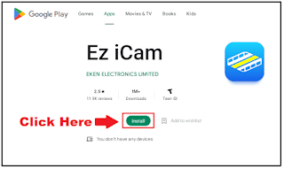 Ez iCam app for PC