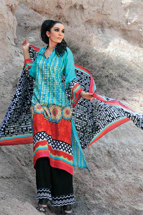 Pareesa Lawn Collection 2011 By Chen One