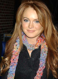 Lindsay Lohan Hairstyle - Female Celebrity Hairstyle Ideas