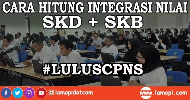 Cara Hitung Nilai Bagungan SKD dan SKB CPNS