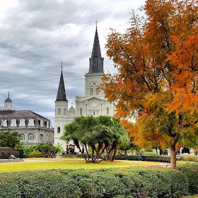 Jackson Square in Fall