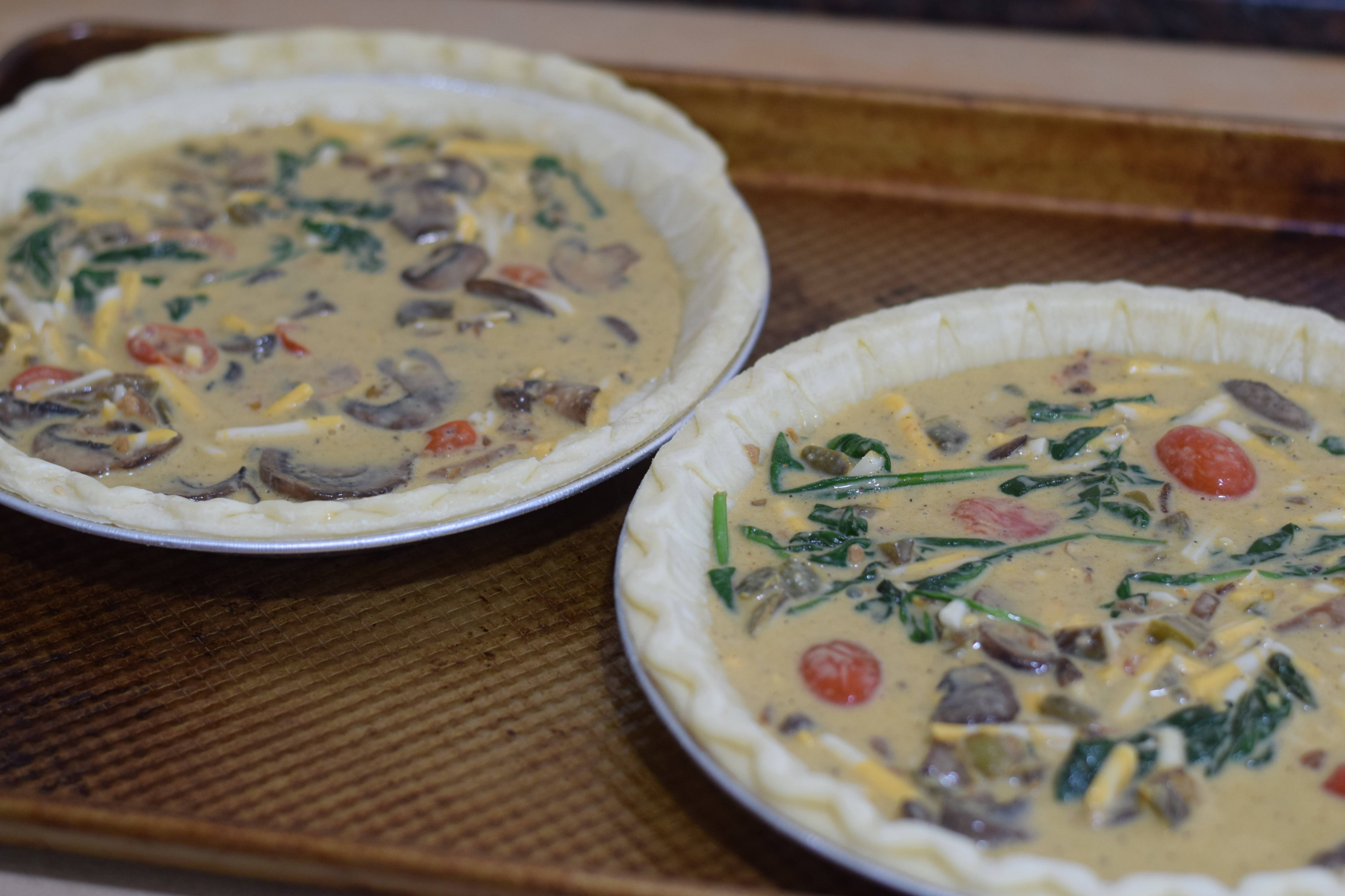 Easy JUST Egg Quiche Recipe with Mushroom (Vegan) - Resplendent Kitchen