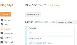 Halaman Sitemap