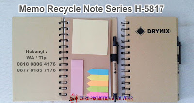 Recycle Note Series H-5817, NOTES POS IT & PEN H-5817, Memo Go Greeen, Kertas Memo Pos it