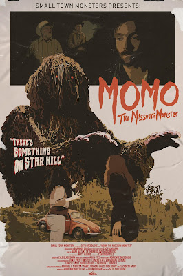 Momo: The Missouri Monster retro one sheet.