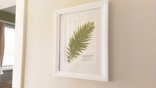 DIY nature wall art