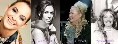 Lola Marceli Cuca Escribano  Sylvie Imbert Yvonne Blake