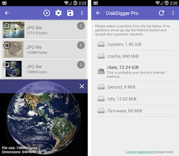 تحميل برنامج استعادة الملفات المحذوفة للاندرويد 2018 Download DiskDigger