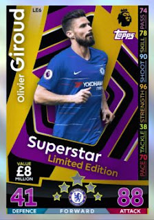 Match Attax 2018-2019 Chelsea Premier League