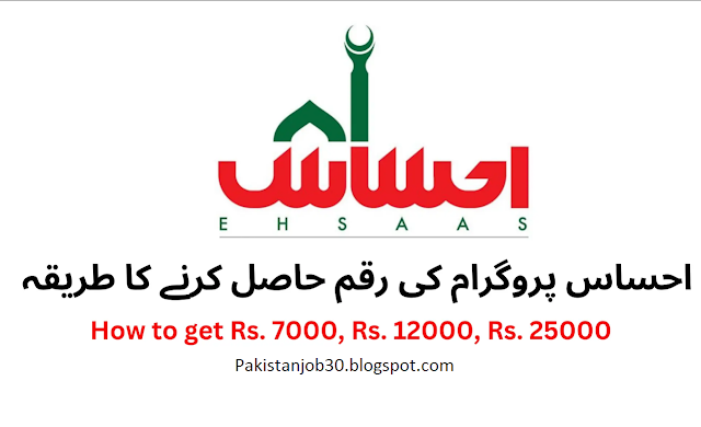 8171 Ehsaas Program 25000 Online Registration October 2023
