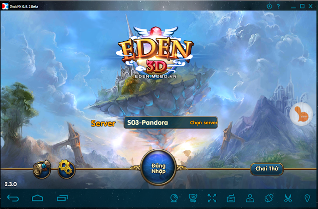 Hướng dẫn chơi game Eden 3D trên máy tính bằng phần mềm giả lập