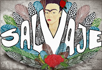 Frida Kahlo, ilustración, portada, salvaje