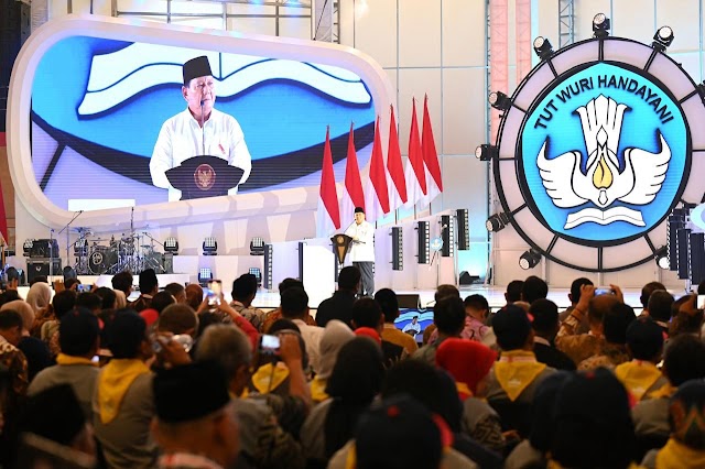 Puncak Peringatan Hari Guru, Presiden Prabowo Sampaikan Ini  