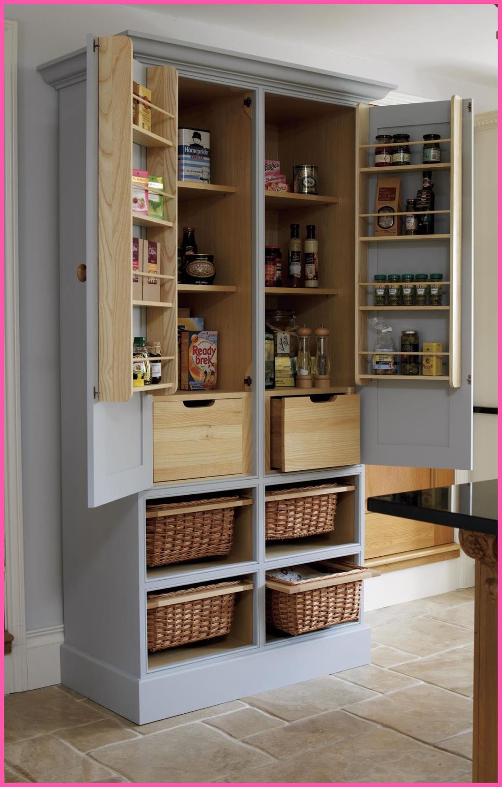 7 Stand Alone Kitchen Pantry Uk Free standing kitchen pantry You could make something like it  Kitchen,Pantry,Stand,Alone