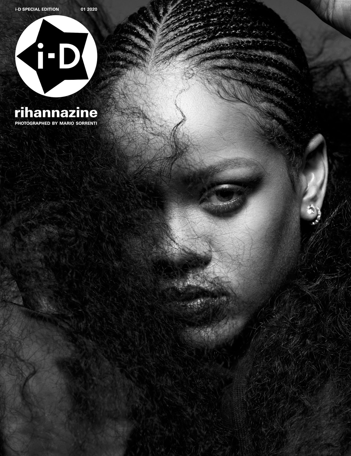 Rihanna sexy cleavage and big breasts in fashion model photo