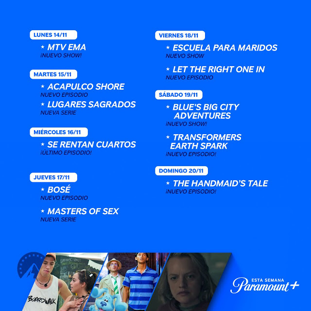 Novedades Paramount+: Estrenos de películas y series de la semana (14 al 20 de noviembre de 2022)