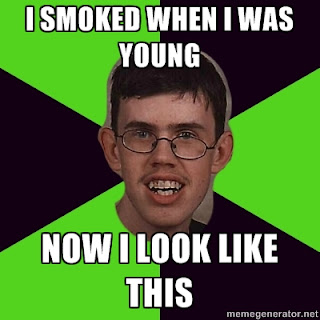 Meme about smoking