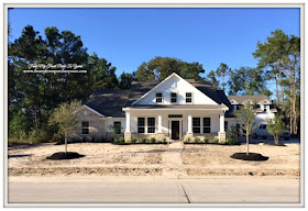 Suburban-White- Farmhouse-Landscpaing-Stonework-From My Front Porch To Yours