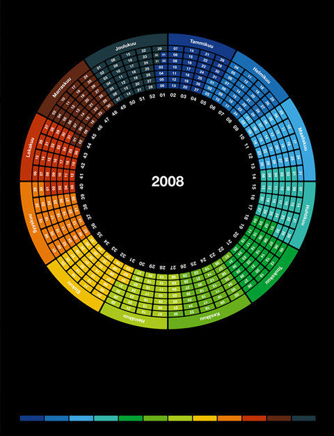 Desain Kalender Yang Unik [ www.BlogApaAja.com ]