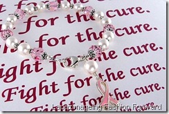 pearl and pink bracelet