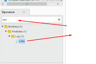 Algoritma k-NN Rapidminer