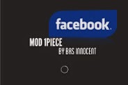 download Facebook Modded Tema Anime One Piece Apk Android