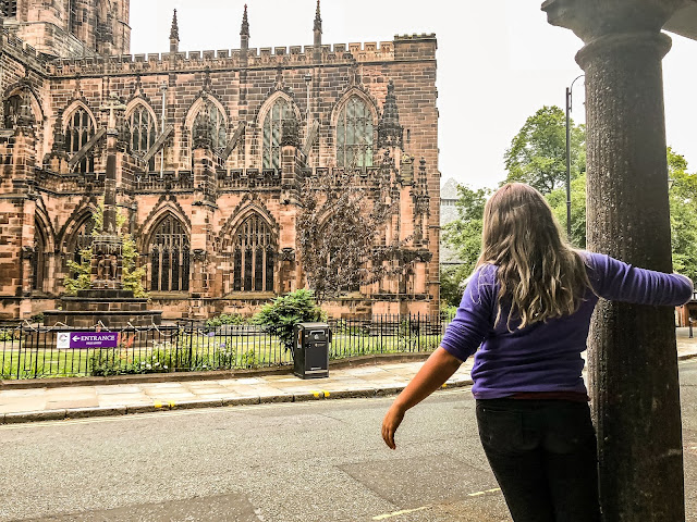 Chester Cathedral with a teenager, challenges, changes and posititivity, Mandy Charlton, photographer, writer blogger