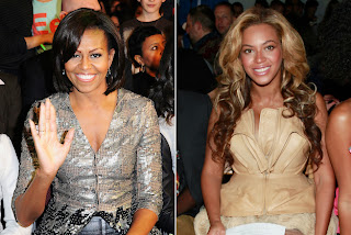 michelle and beyonce in the illuminati