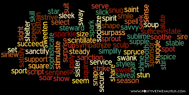 Positive verbs that start with s list of verbs