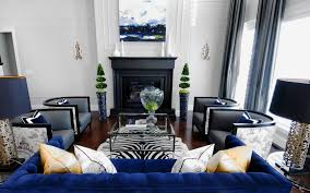 10 interior design ideas blue and brown living room