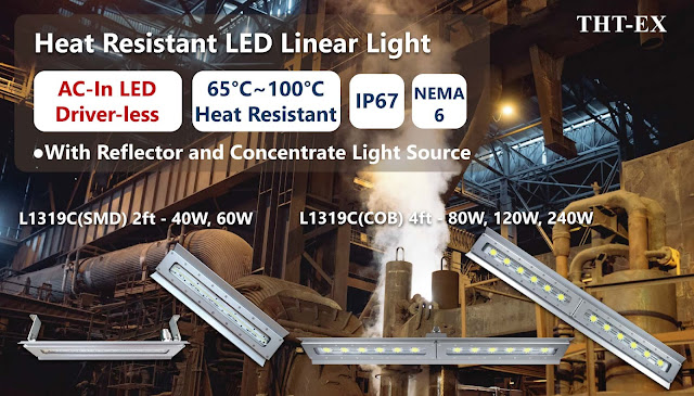 Heat Resistant Light for High Temperature Working Areas_THT-EX