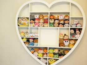 Kawaii Tsum Tsum Heart Shelves