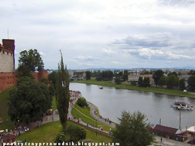 Panorama Krakowa z Hotelu pod Wawelem