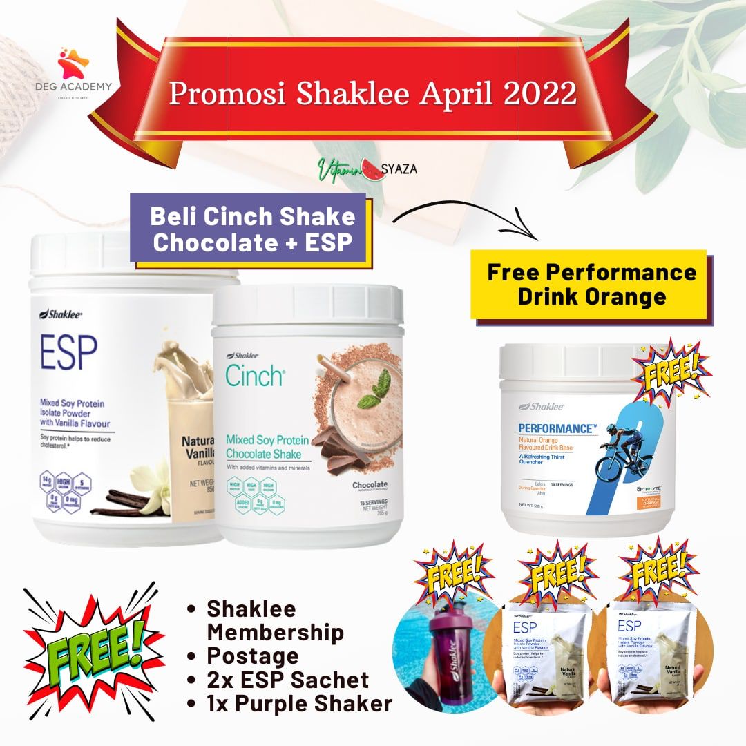 Promosi Ramadhan Shaklee April 2022 – Pengedar Shaklee Klang Readystock