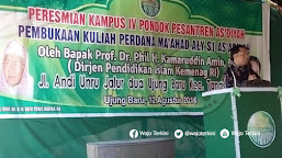 
Dirjen Kemenag RI: Lembaga Ma`had Aly Dibutuhkan Negara
