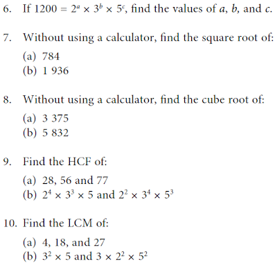 Factors and Multiples Worksheets