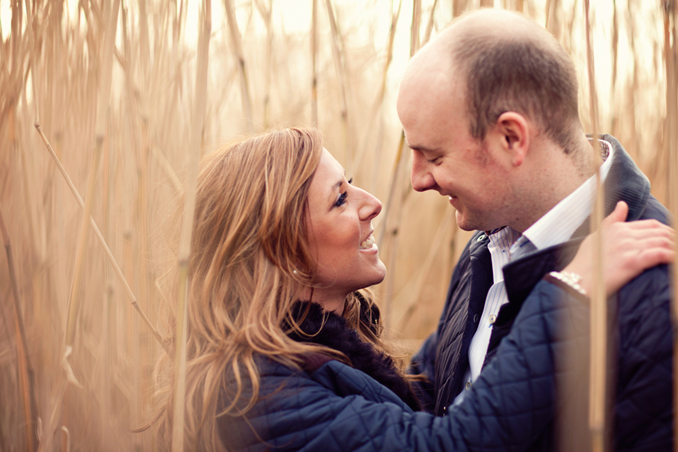 cute corn field engagement session by STUDIO 1208