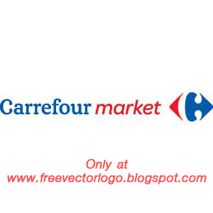 Carrefour market logo vector