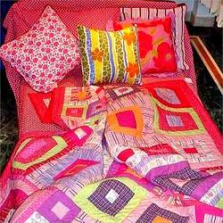 home furnishing items of bed cover for elegant interior design