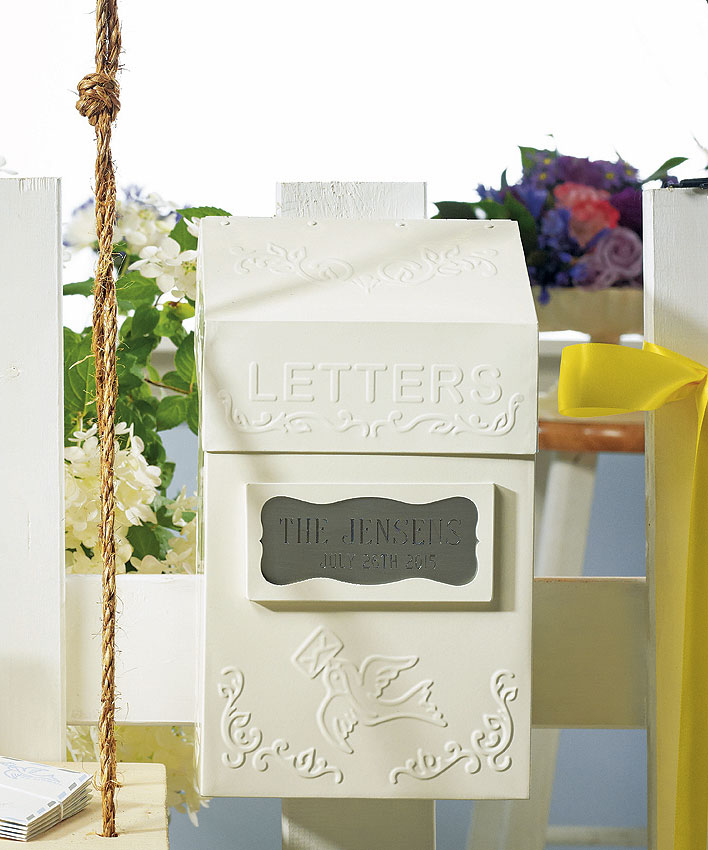 Personalized Vintage style Special Delivery Letter Card Box