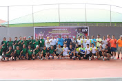 Tim Polres Sidrap Rebut Juara 1 pada Turnamen Tenis Lapangan Kapolres Cup II 2023