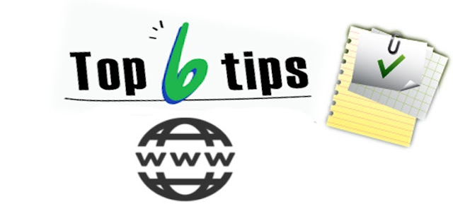 Top 6 tips for a great domain name