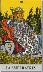 emperatriz carta del tarot