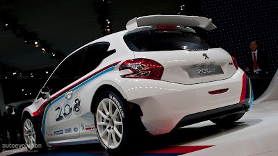 2013 Peugeot 208 R5 Rally car