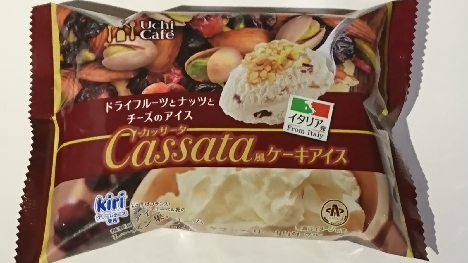 イタリアンな日々 Second セコンド カッサータ風ケーキアイス