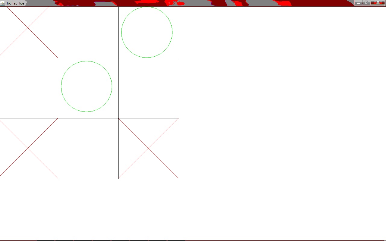 tic tac toe game java code output image 