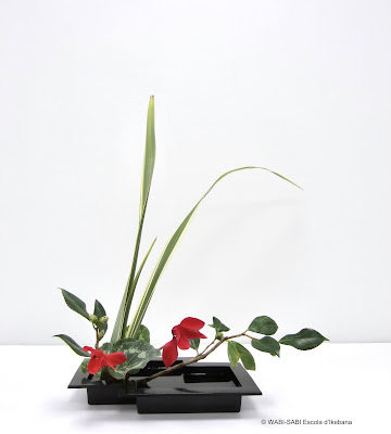 Ikebana-moribana-freestyle-wabisabi-escoladikebana