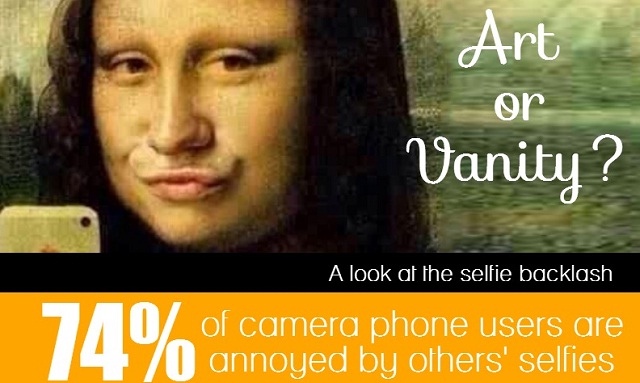 Image: Art or Vanity? A Look at the Selfie Backlash #infographic