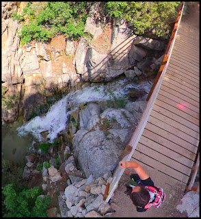 Second Set of Falls on the Three Falls Trail